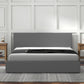 Milano Luxury Gas Lift Bed Frame – Single | Grey