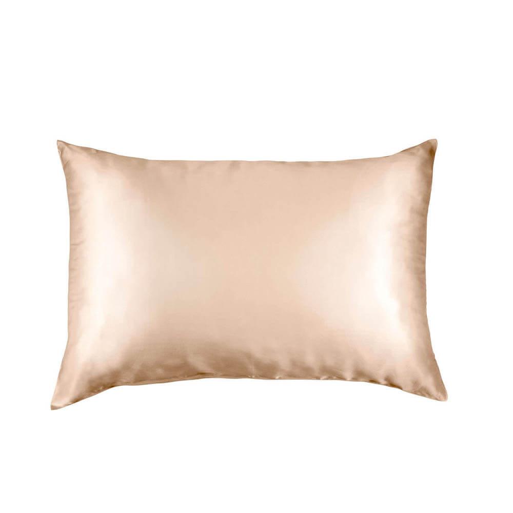 Pure Silk Pillow Case By Royal Comfort (Single Pack) - Champagne Pink