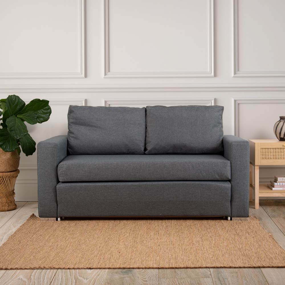 Casa Decor Selena 2 In 1 Sofa - Charcoal