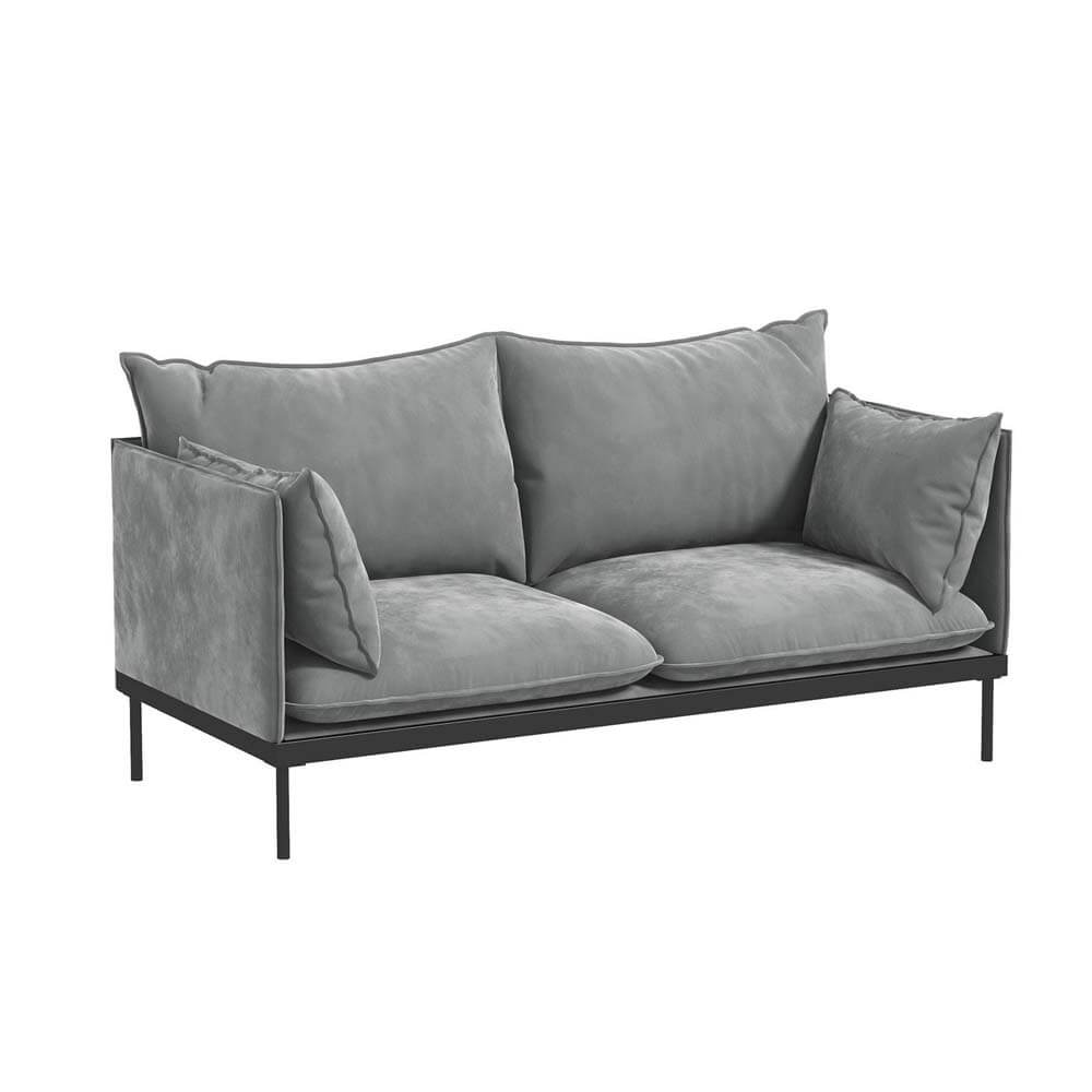 Casa Decor Camilla Light Grey 2 Seater Sofa