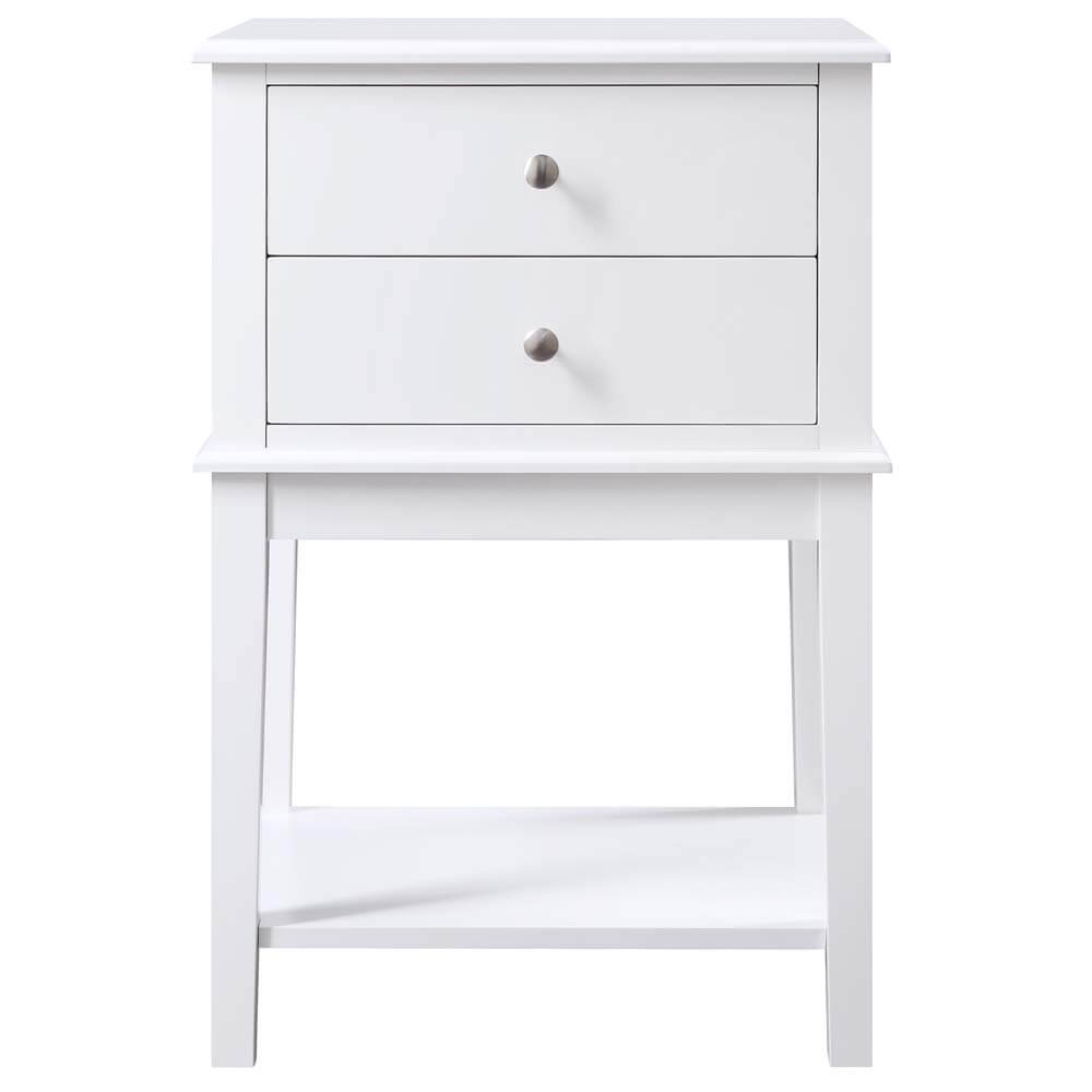 Chloe Bedside White