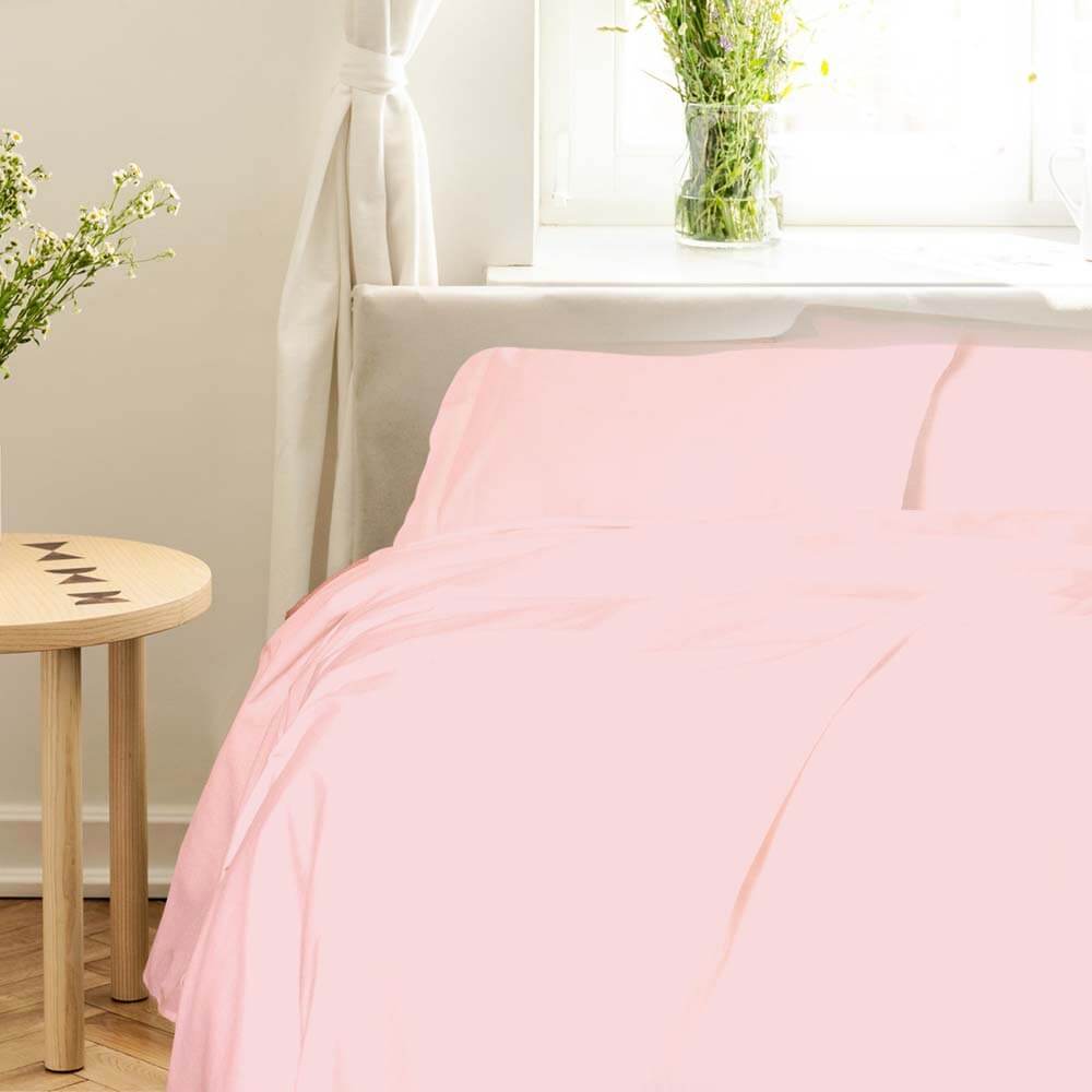 Royal Comfort Balmain 1000TC Bamboo Cotton Sheet Set Queen Blush