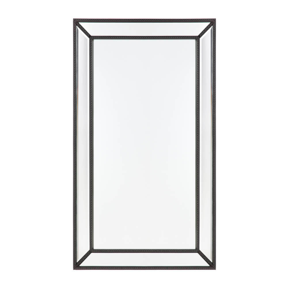 Zeta Wall Mirror Medium Black