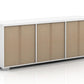 Elara High Gloss Buffet Unit - White