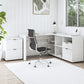 Rico 2 Draw Filing Cabinet White