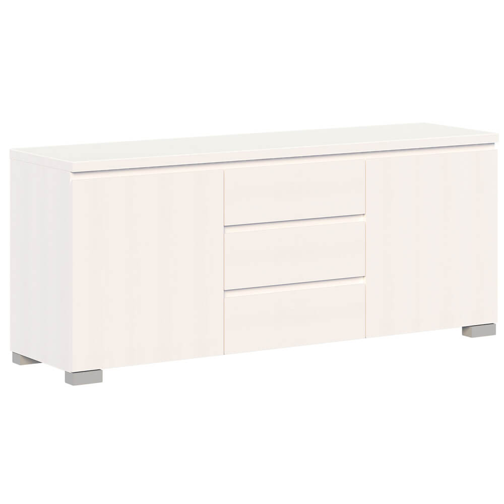 Elara 2 Door 3 Drawer Buffet White