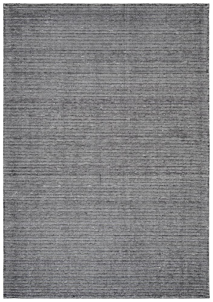 Allure Black Cotton Rayon Rug 400 x 300 CM