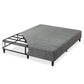 Keenan Fabric Ensemble Bed Base Dark Grey Single