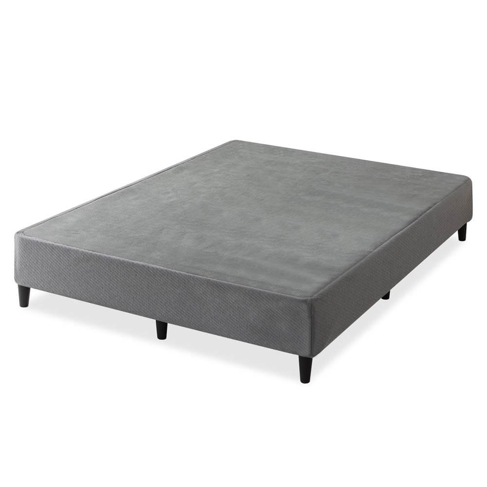 Keenan Fabric Ensemble Bed Base Dark Grey Double