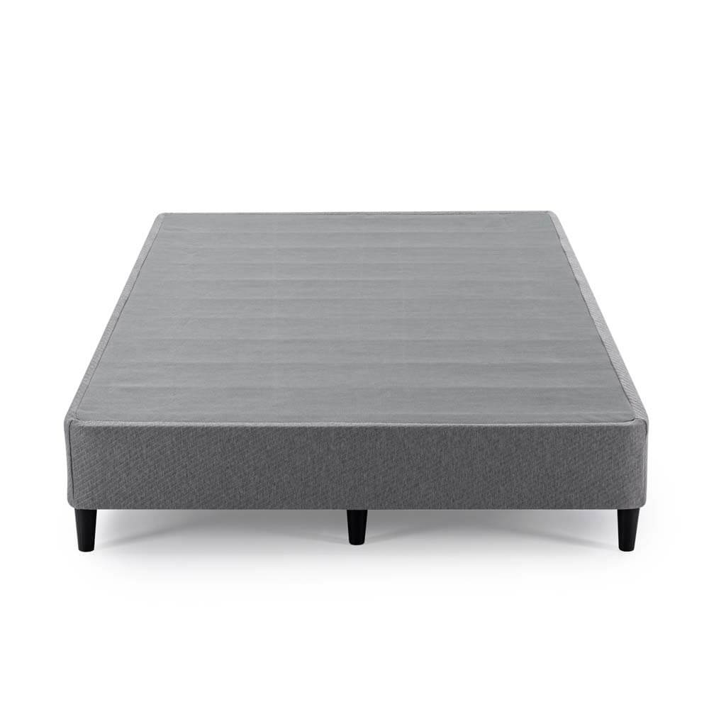 Keenan Fabric Ensemble Bed Base Dark Grey Double