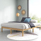 12in Bamboo Natural Bed Frame King Single