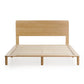 Arden Bamboo Wood Bed Frame Natural Queen