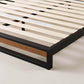 Ironline Metal and Wood Bed Frame - King