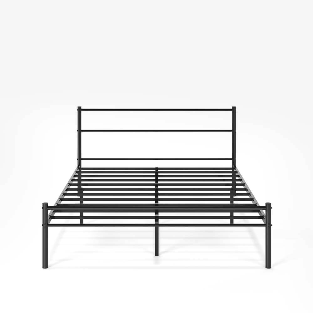 Geraldine Metal Bed Frame Black Double