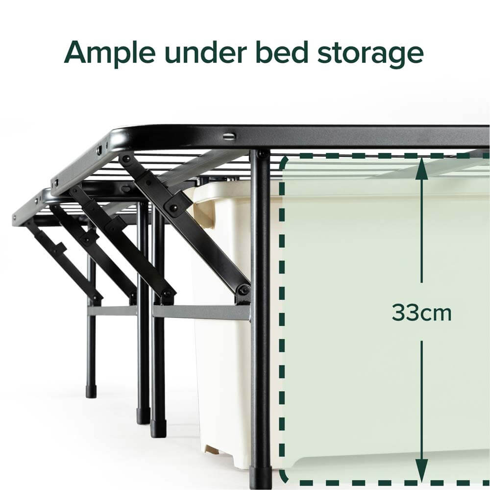 35cm SmartBase Foldable Bed Frame Queen