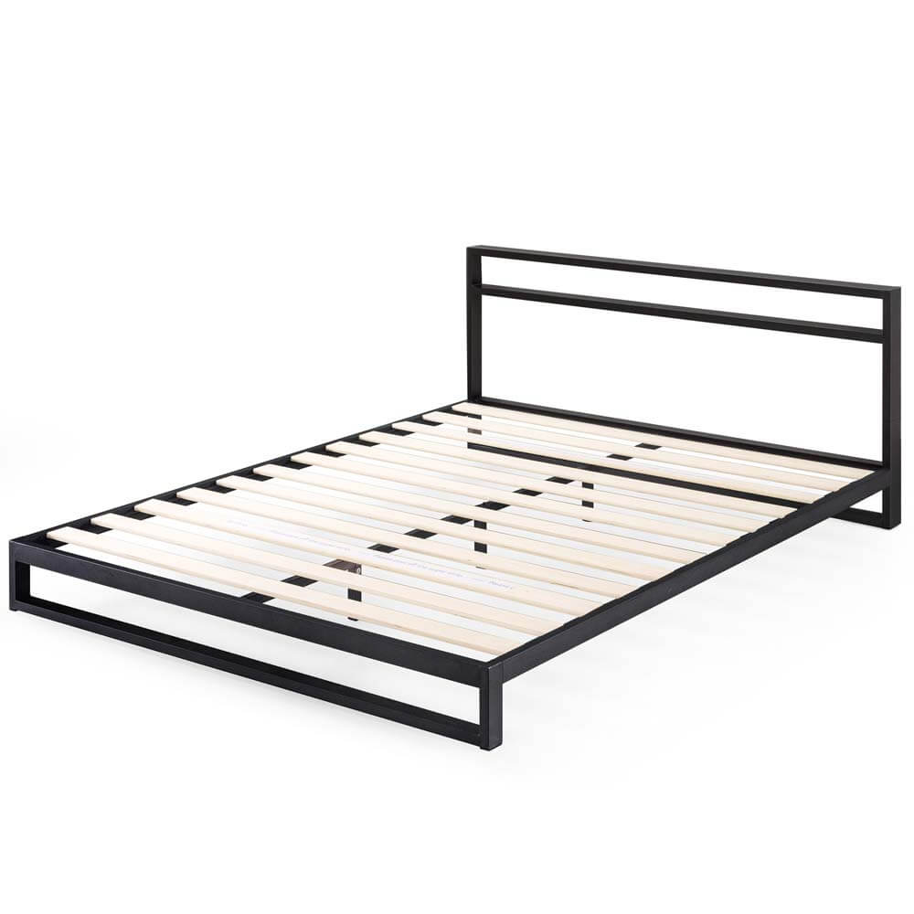 7in Heavy Duty Platform Bed Frame with Headboard King