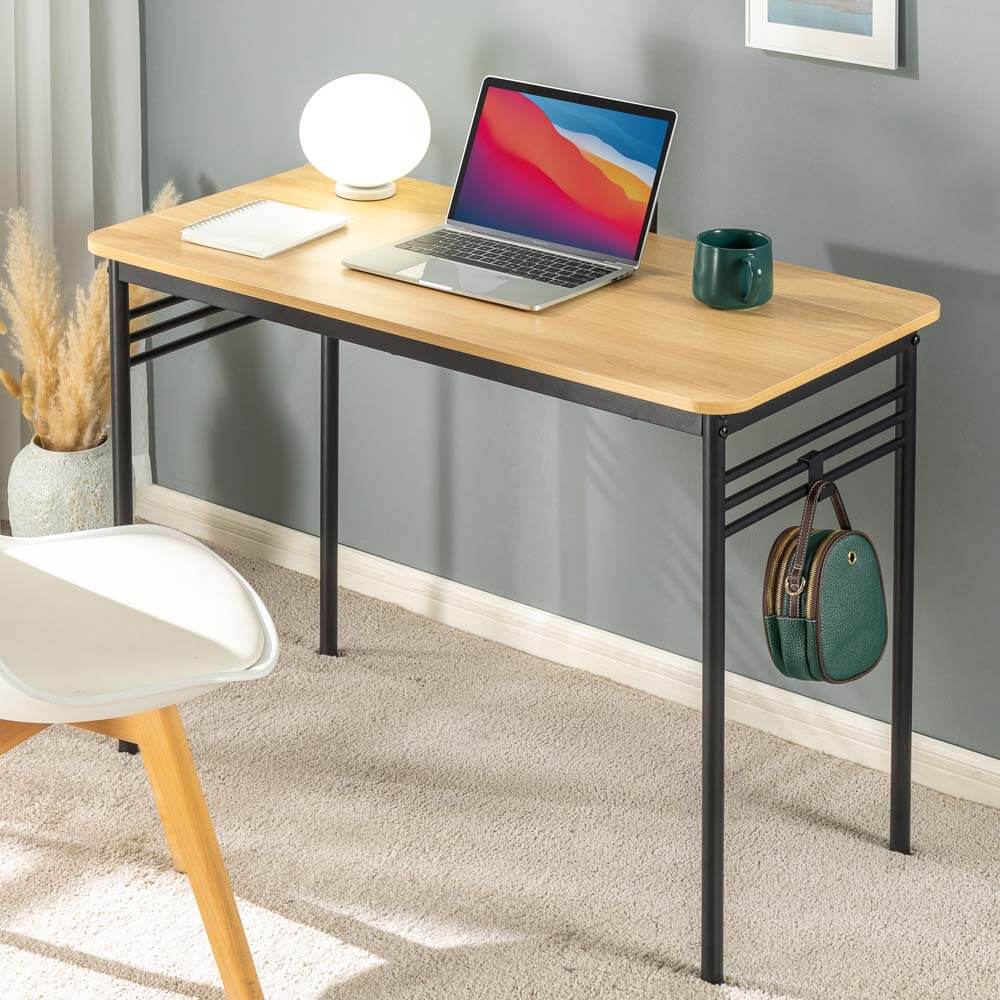 Retro Home Office Study Desk Natural