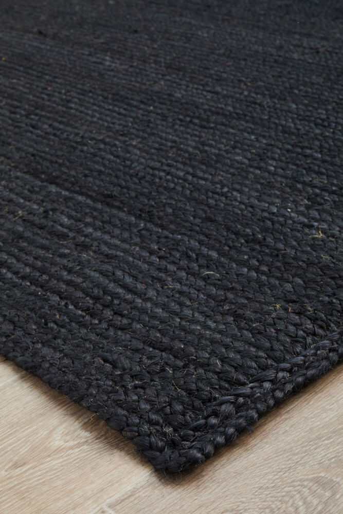 Bondi Black Rug 320 x 230 CM