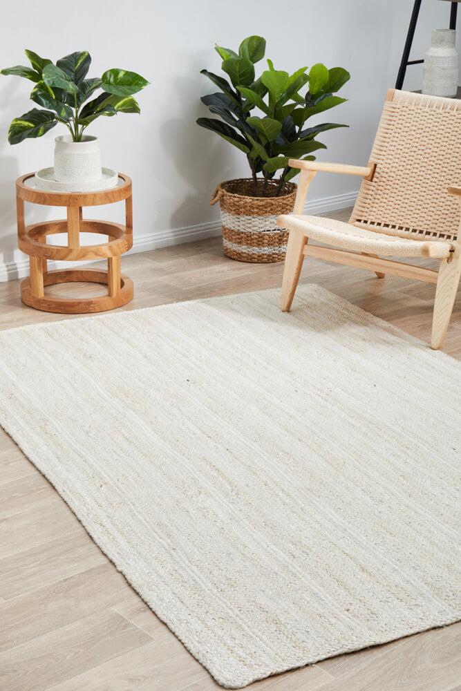 Bondi White Rug 400 x 300 CM