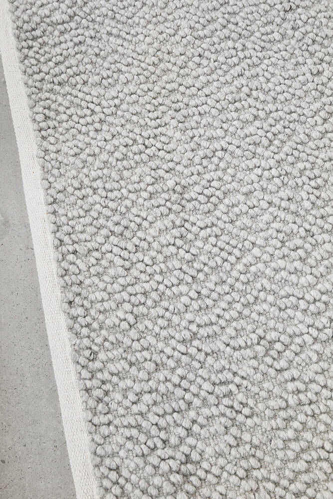 Boucle Grey Rug 320 x 230 CM