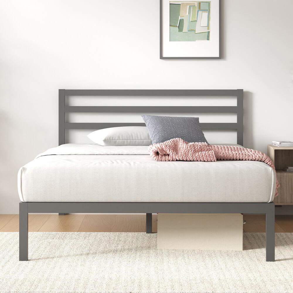 Studio Bed Frame Slate Grey Single