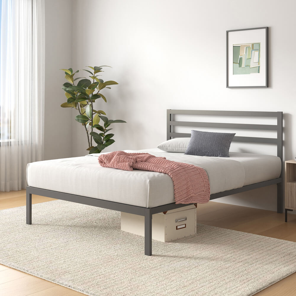 Studio Bed Frame Slate Grey Double