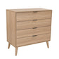 Rio Tallboy 4 Drawer Oak