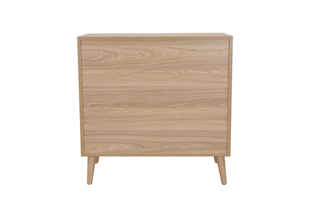 Rio Tallboy 4 Drawer Oak