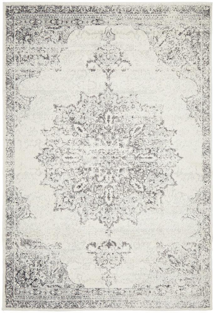 Chrome Rita Silver Rug 330 x 240 CM