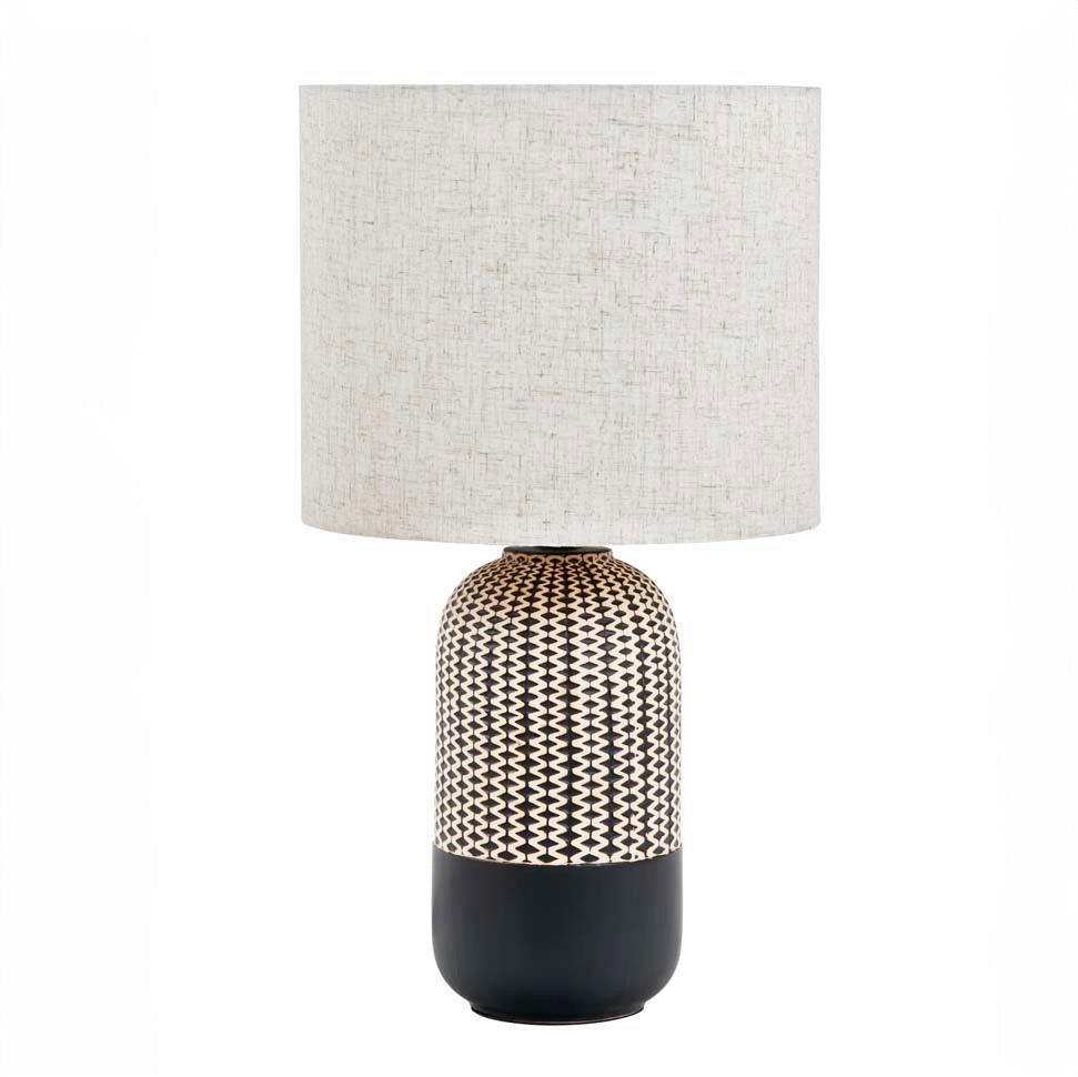 River Table Lamp Black