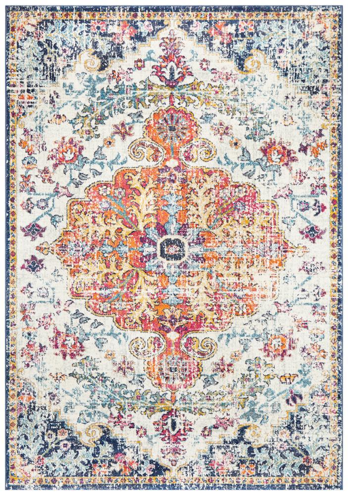 Evoke Carnivale White Rug 330 x 240 CM