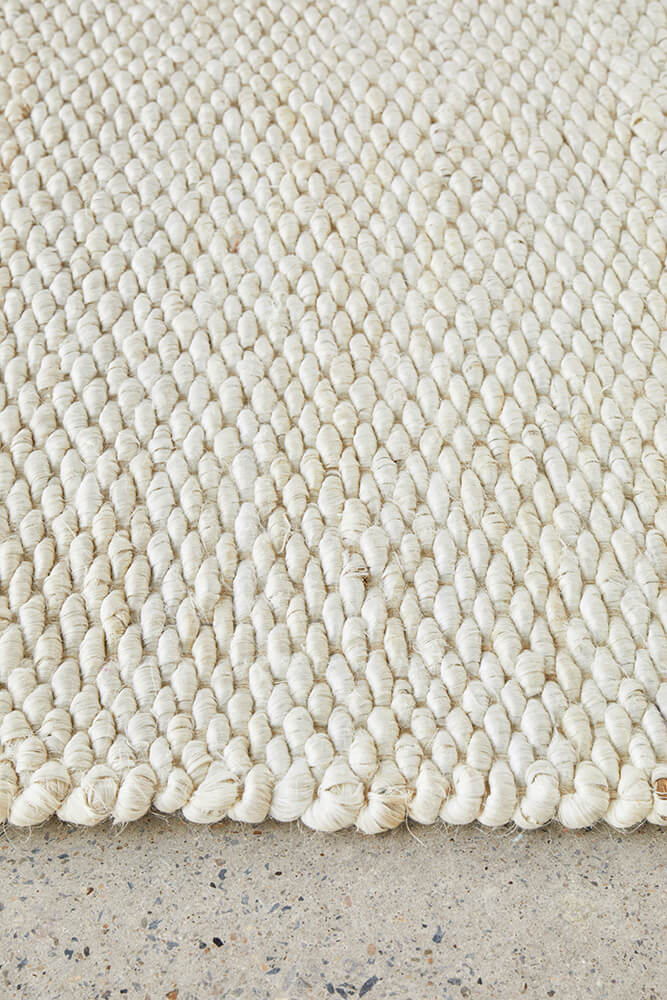 Hive White Rug 320 x 230 CM