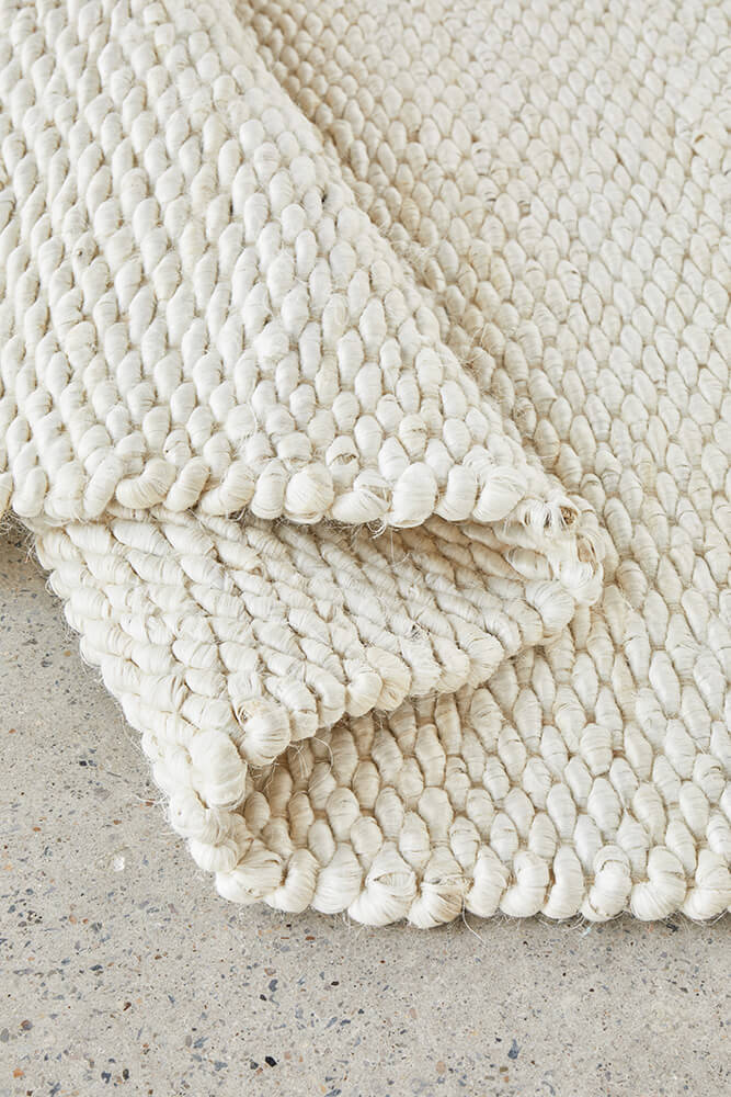 Hive White Rug 320 x 230 CM