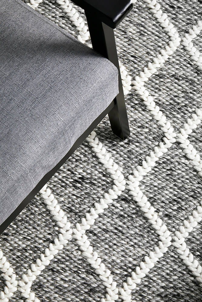 Huxley Grey Rug 280 x 190 CM