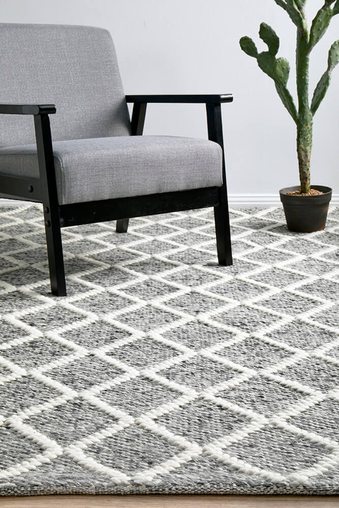 Huxley Grey Rug 280 x 190 CM