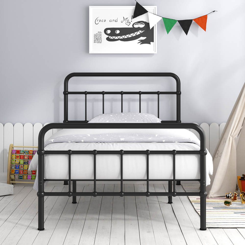 Jamie Single Bed Black