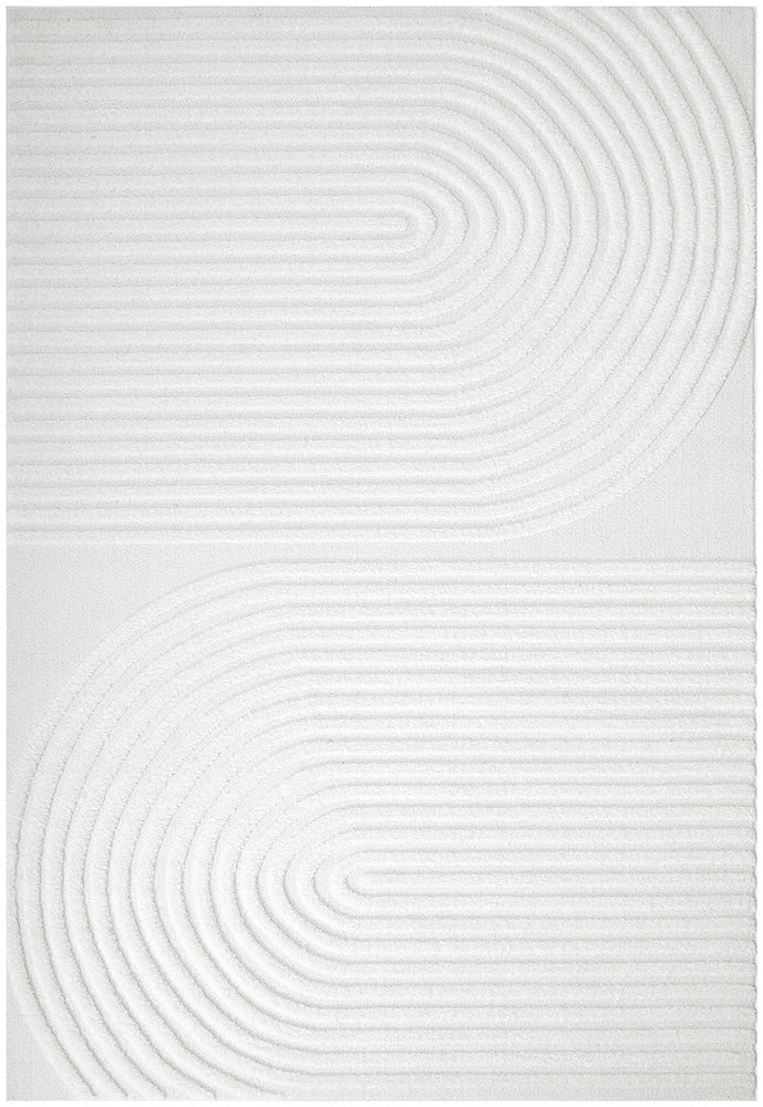 Lotus Abbey White Rug 230 x 160 CM