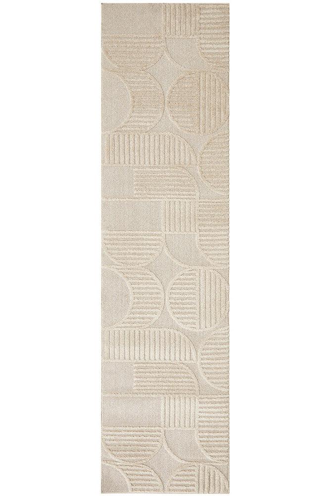 Lotus Leo Beige Runner 300 x 80 cm