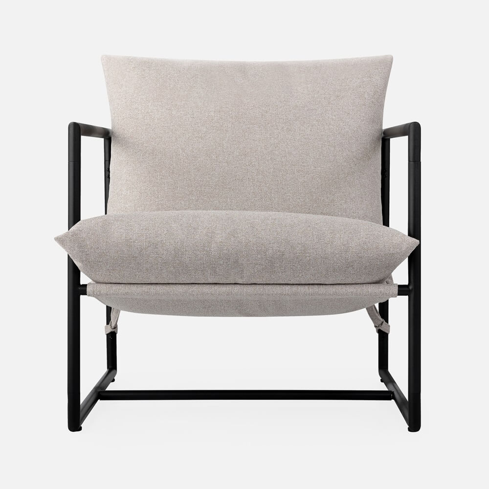 Laurent Arm Chair Beige