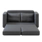 Asher Fold out Sofa Bed Grey