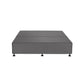 Premium Platform 4 Drawer East West Queen Base Graphite