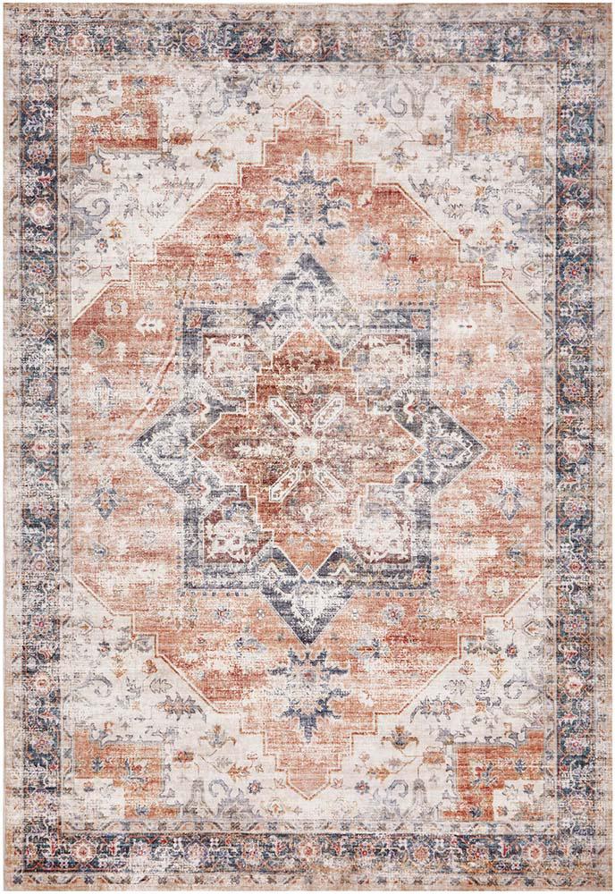 Revive Lila Rust Rug 220 x 150 CM