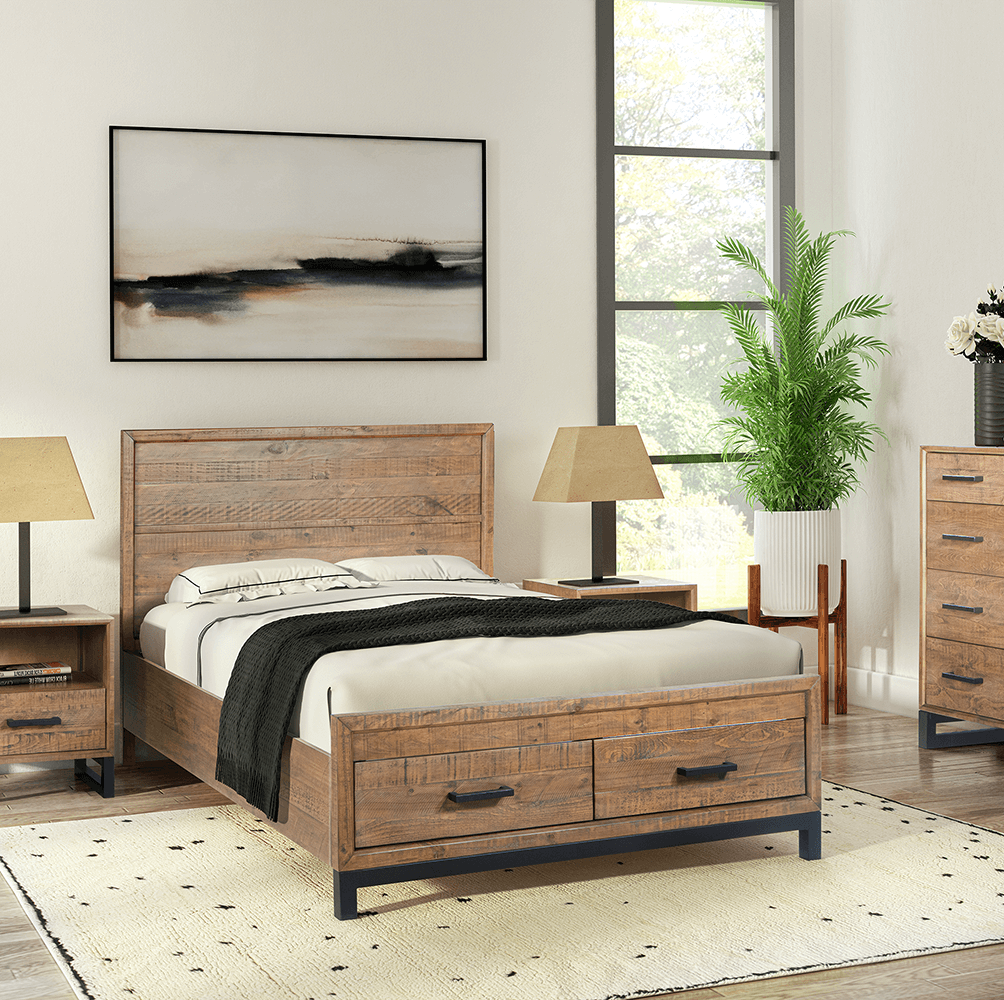 Reklaim Panel Queen Bed Frame