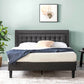 Rochelle Queen Bed Frame Dark Grey