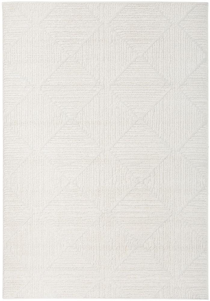 Serenade Shilo White Rug 330 x 240 CM