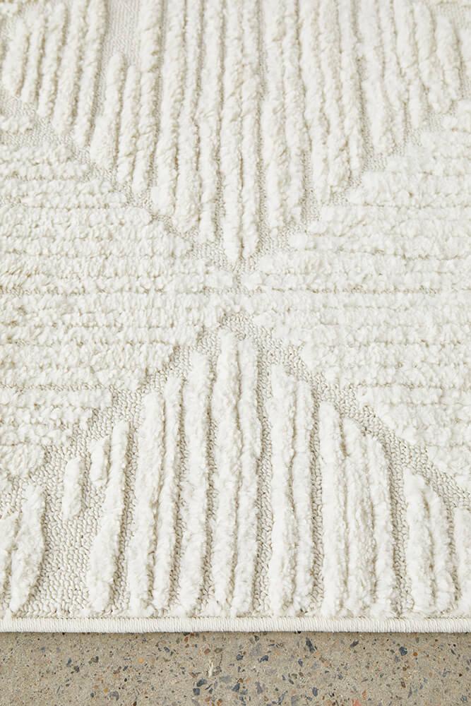 Serenade Shilo White Rug 400 x 300 CM