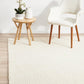 Skandinavian White Rug 225 x 155 CM