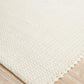 Skandinavian White Rug 225 x 155 CM