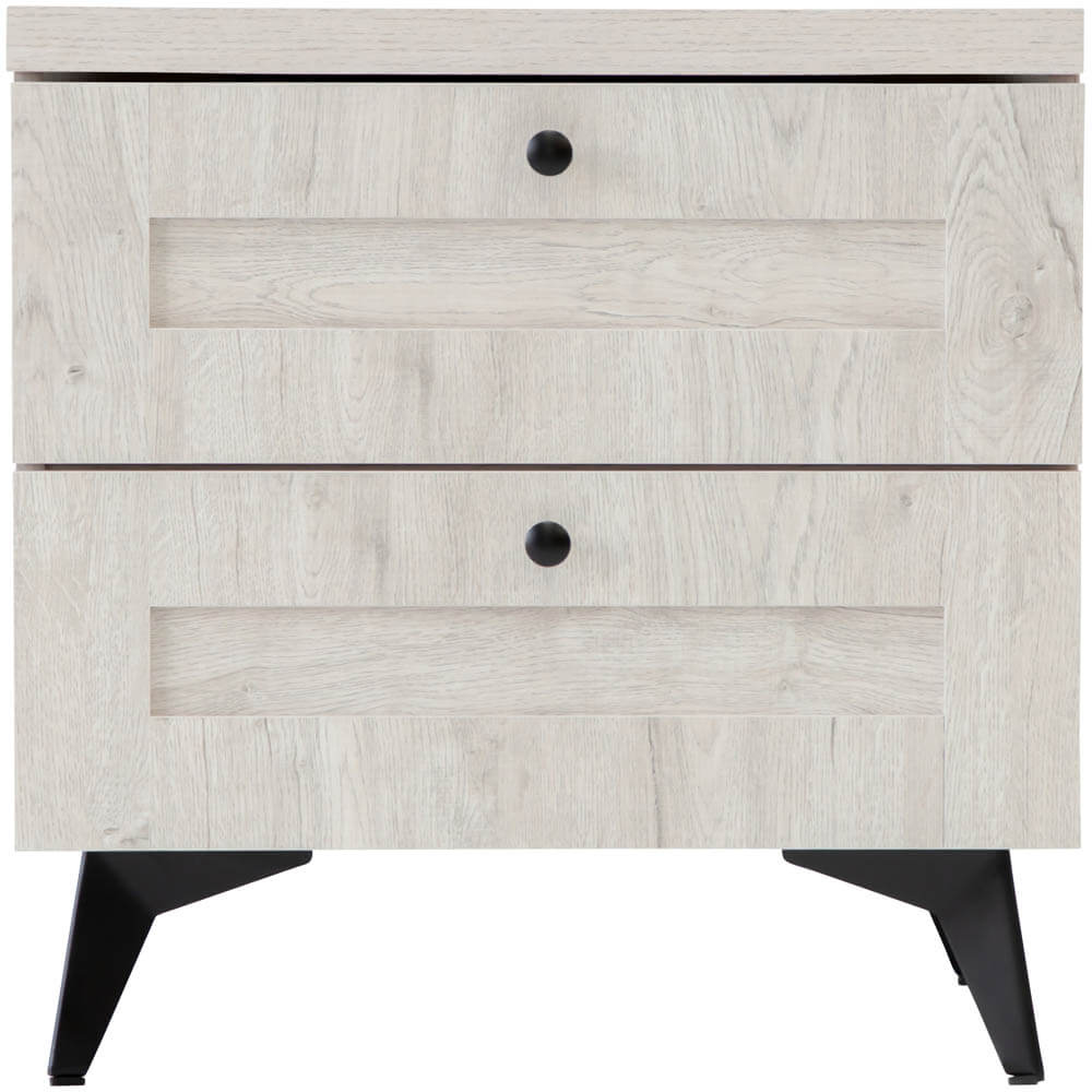 Bayville Bedside Table 2 drawer