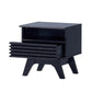 Clancy Bedside Table 1 Drawer Black